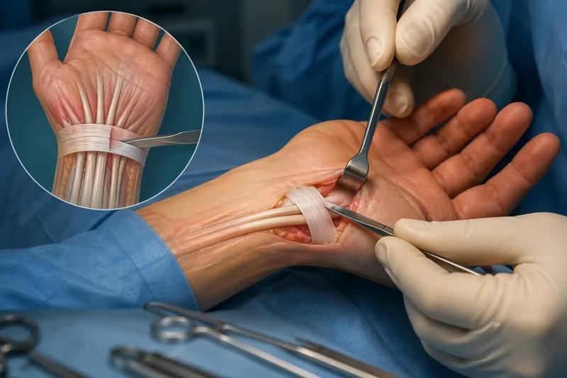 Cirugía de liberación de tendones